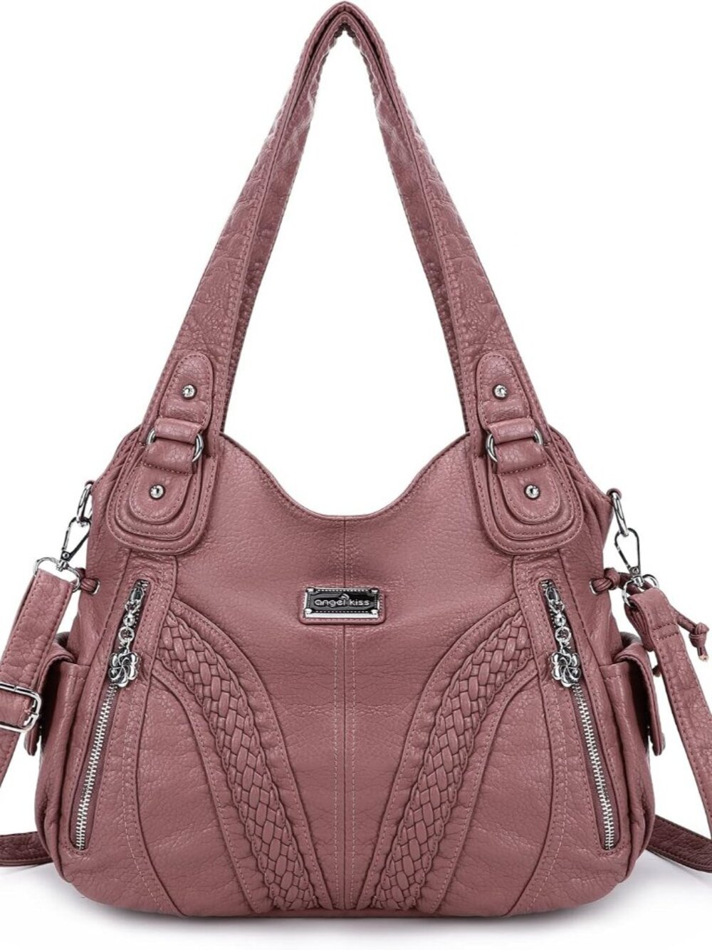 Purses and Women Fashion Tote Bag Shoulder Bags Top Handle Satchel Purses Washed